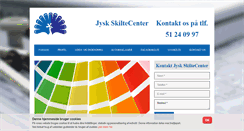 Desktop Screenshot of jyskskilte.dk